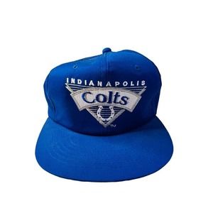 Vintage Indianapolis Colts NFL adjustable hat Made in USA